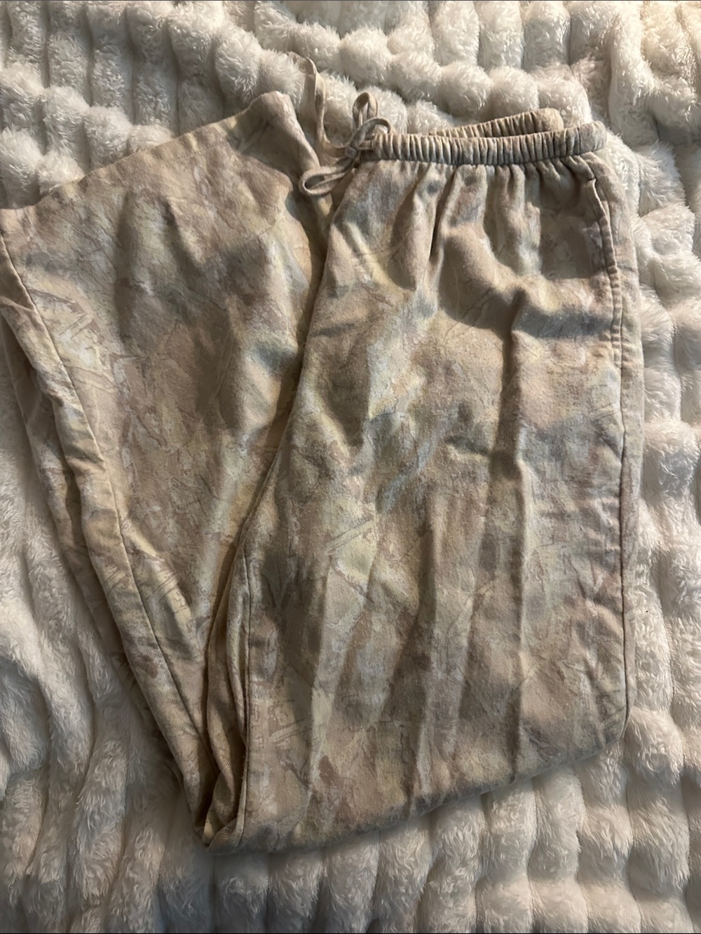Light Camo Drawstring pants